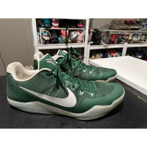 Nike Mens Kobe XI TB Promo Gorge Green Basketball Shoes Size 17 -  856485-331 - Picture 1 of 8